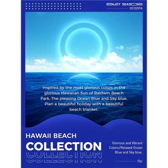 Diveblues Extra Large Beach Blanket, Sand Free, Large Oversized Camping Mat - Picture 5 of 6